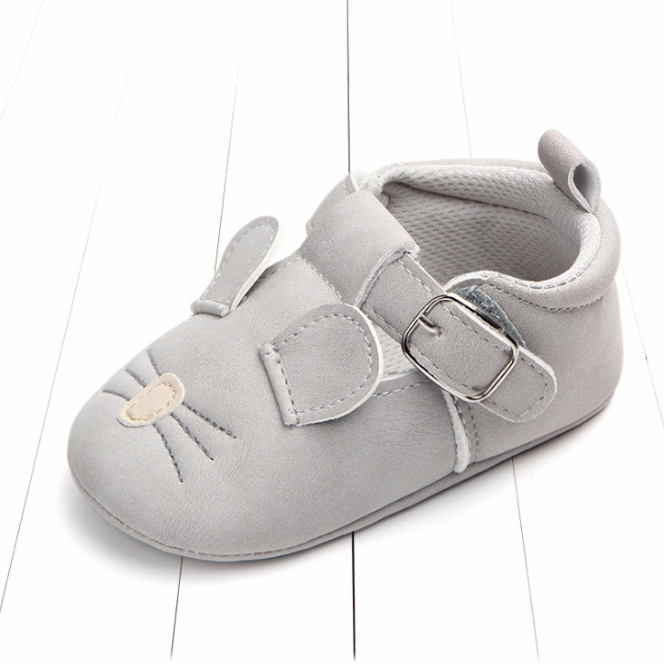 Cartoon Animal Baby Shoes, matte, non-slip, soft bottom