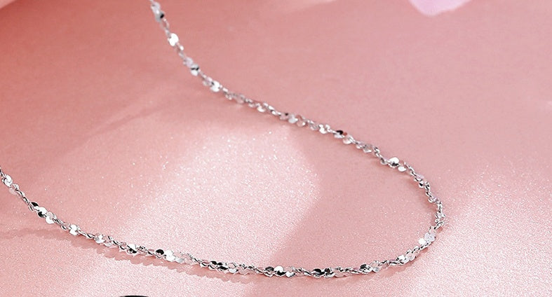 S925 Sterling Silver Necklace - 8 Styles and 2 Sizes to Choose From
