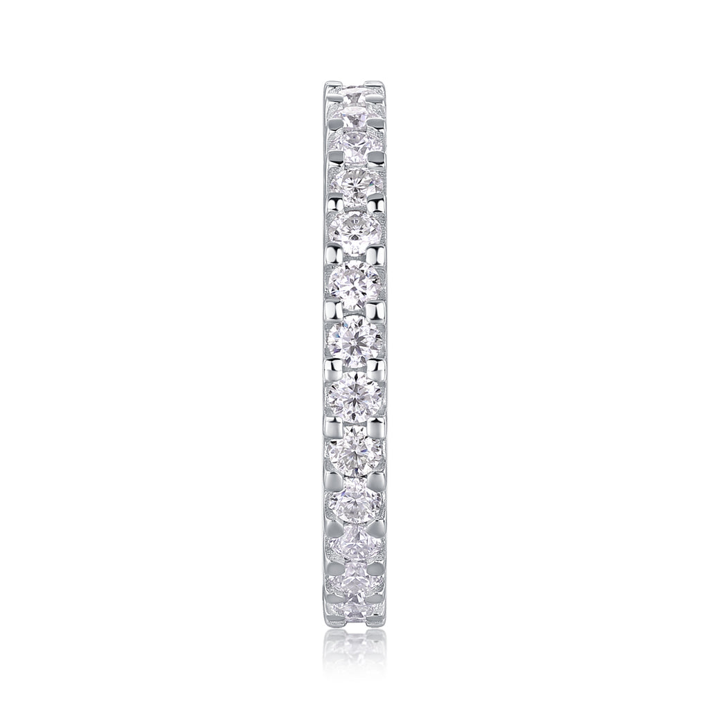 Moissanite Wish Ring - 925 Sterling Silver