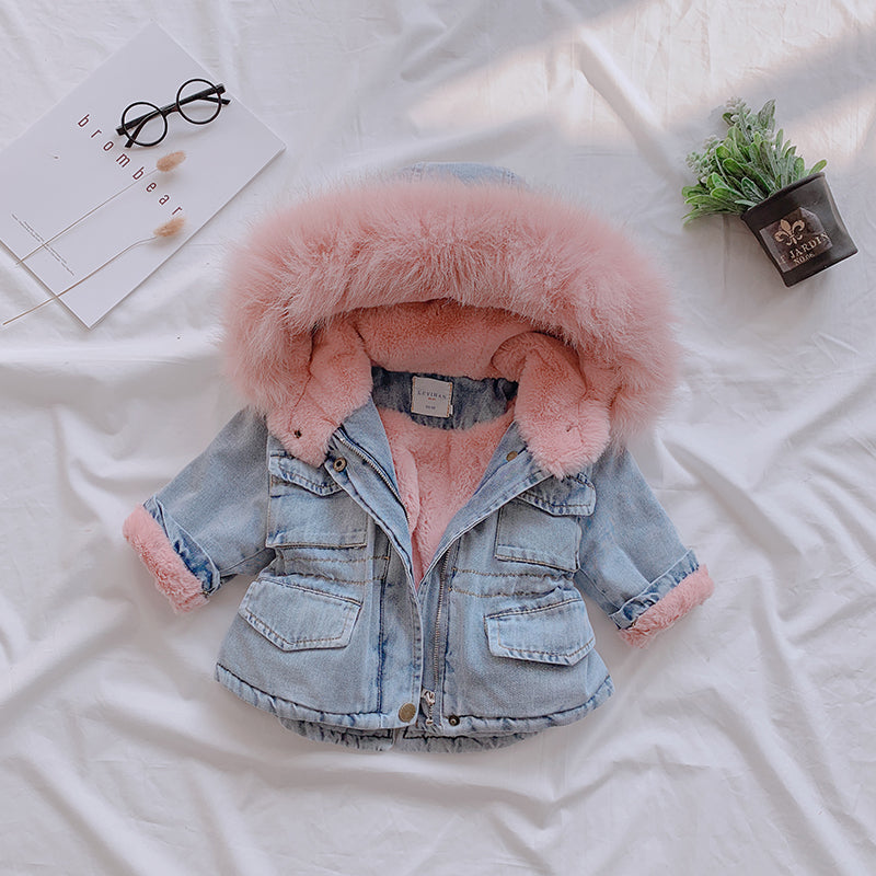 Girl's Denim Coat