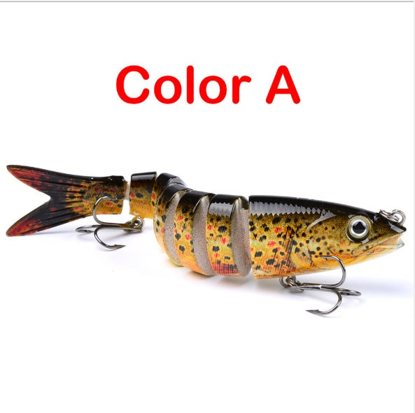 Pike Hard Fishing Lures, Multi-Jointed Sections