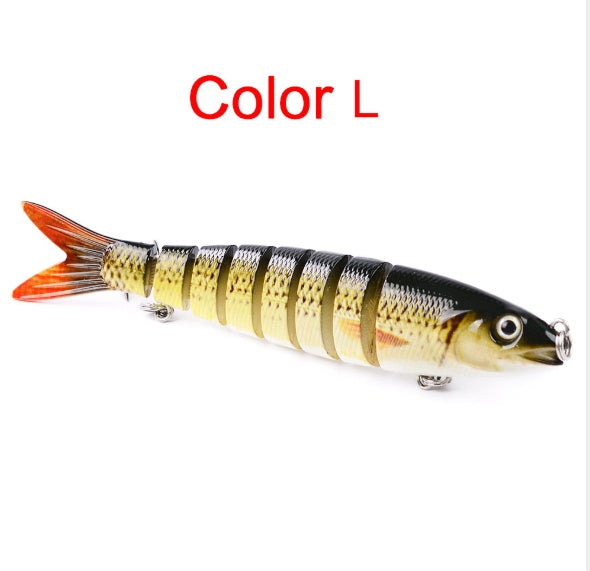 Pike Hard Fishing Lures, Multi-Jointed Sections