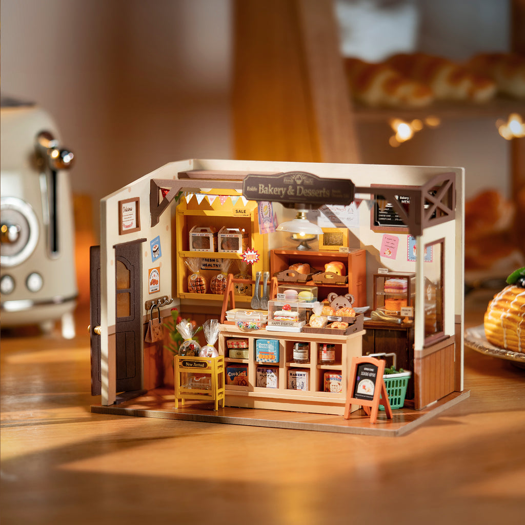 Rolife Becka's Baking House - DIY Miniature Dollhouse Kit