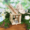 Butterfly Music Box 3D Wooden Puzzle - You Are My Sunshine Musical Assembly Kit