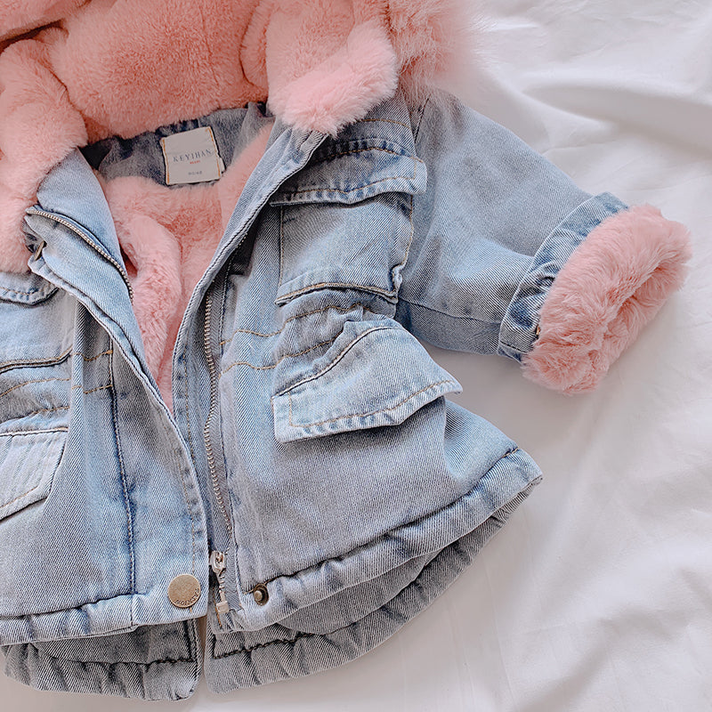 Girl's Denim Coat
