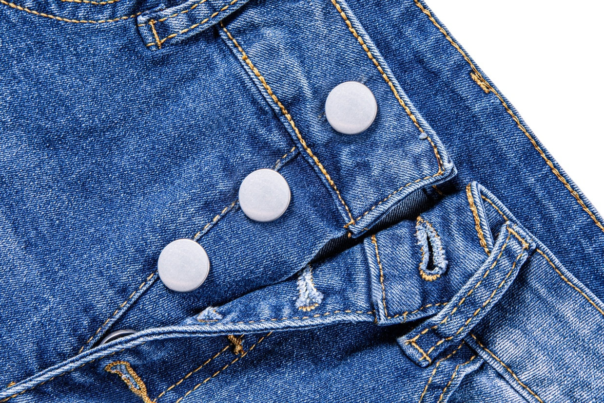 Women's High Rise Distressed Denim Shorts - Stretchy Ripped Jean Cutoffs