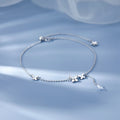 Delicate Butterfly Charm Anklet