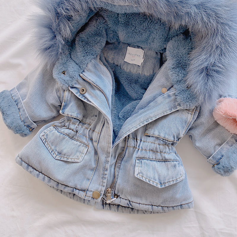 Girl's Denim Coat
