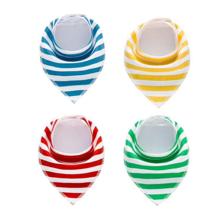 4pcs Lot Burp Bibs Cloth Cotton Bandana