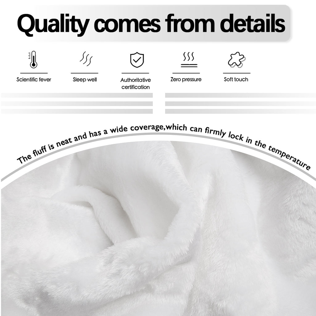Adorable Dog Fleece Throw Blanket - Soft Flannel Blanket