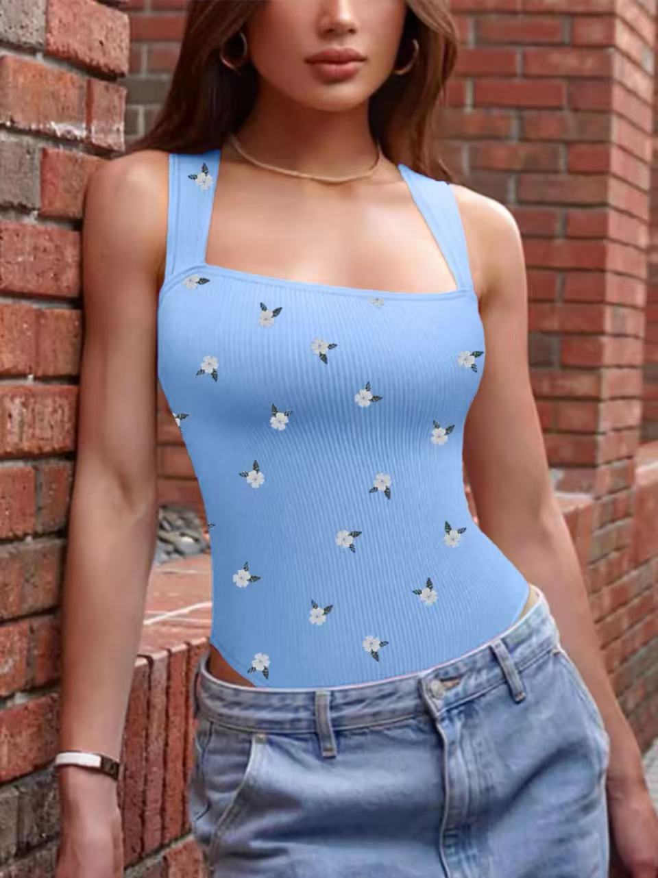 Cherry Print Bodysuits (2-Pack) - Women's Vintage Style Jumpsuits