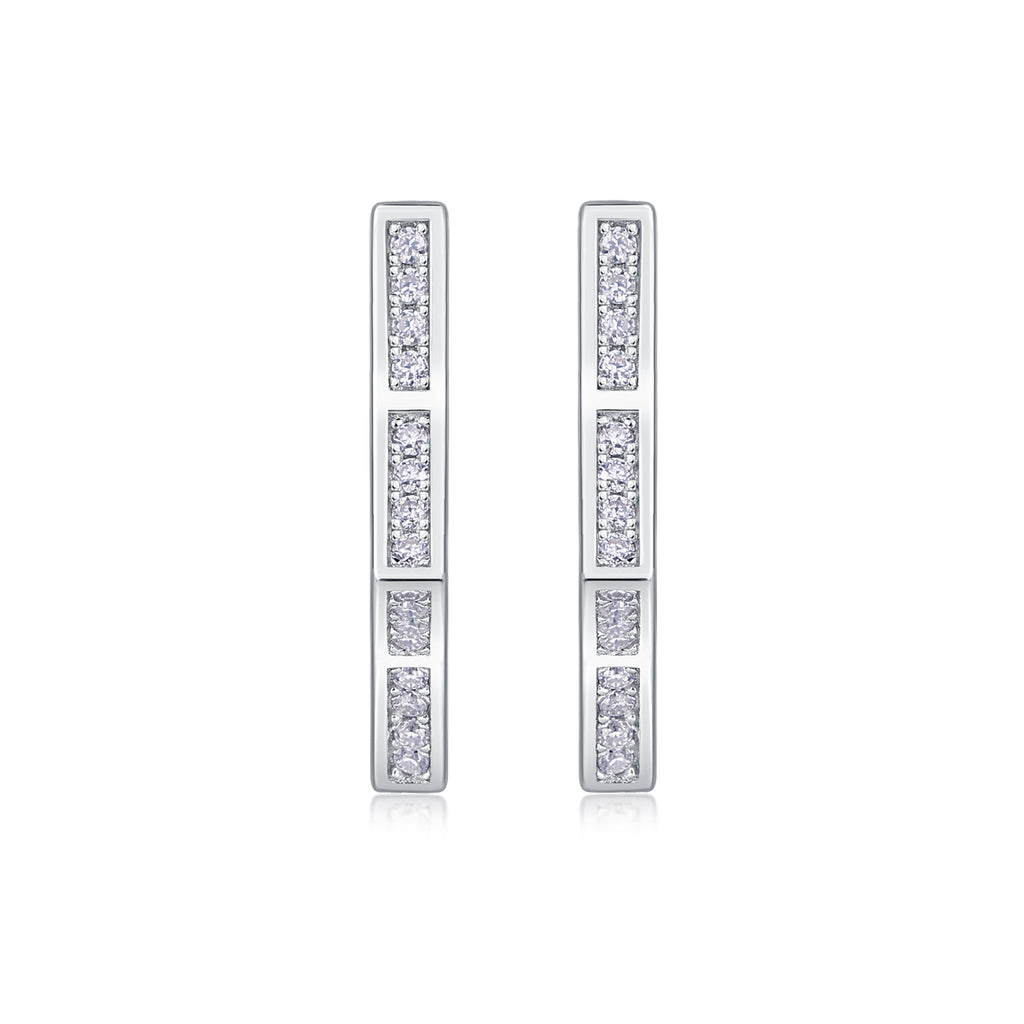 Galaxy Moissanite Earrings - S925 Sterling Silver