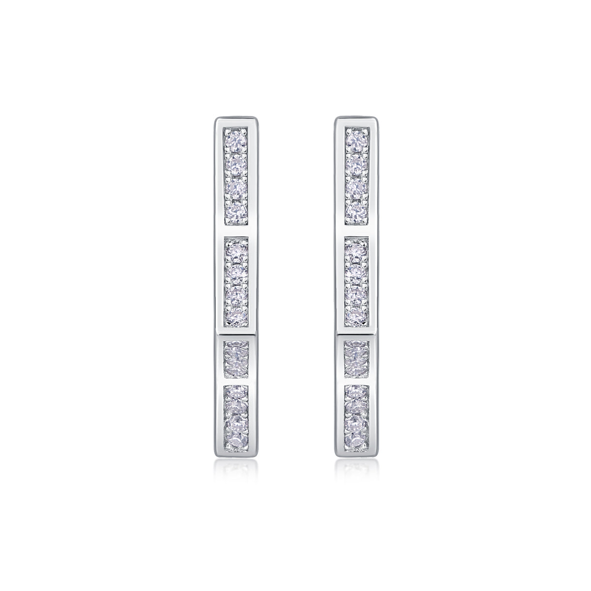 Galaxy Moissanite Earrings - S925 Sterling Silver