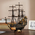ROKR Seahorse Bark 3D Wooden Ship Model Kit - 15th Century Sailing Ship Puzzle