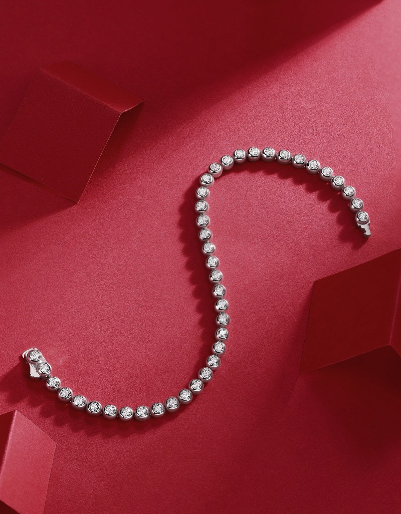 Galaxy Dream Moissanite Tennis Bracelet – S925 Sterling Silver