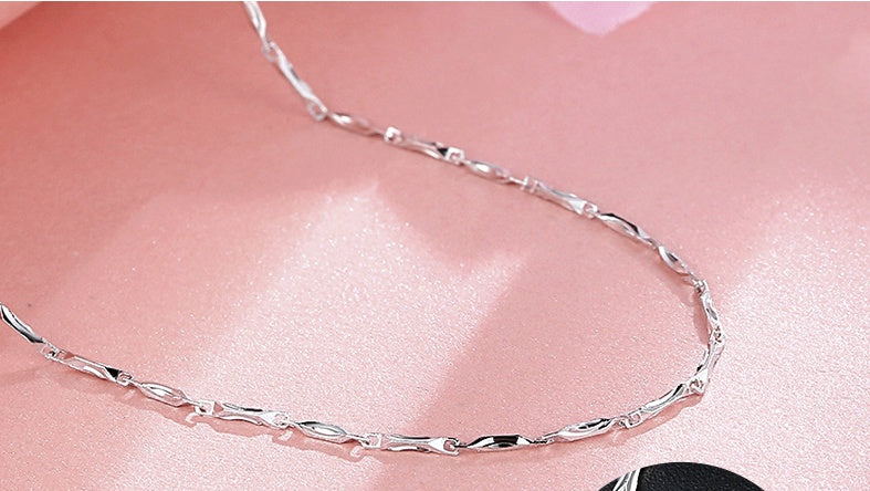 S925 Sterling Silver Necklace - 8 Styles and 2 Sizes to Choose From