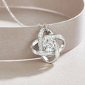 1 Carat Moissanite Pendant Necklace - S925 Sterling Silver with Platinum Plating