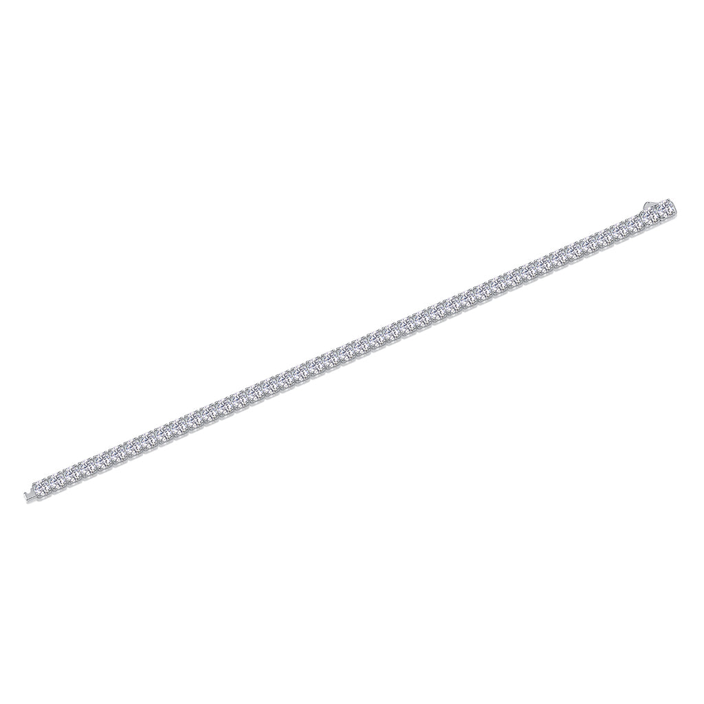 Moissanite Diamond S925 Sterling Silver Bracelet