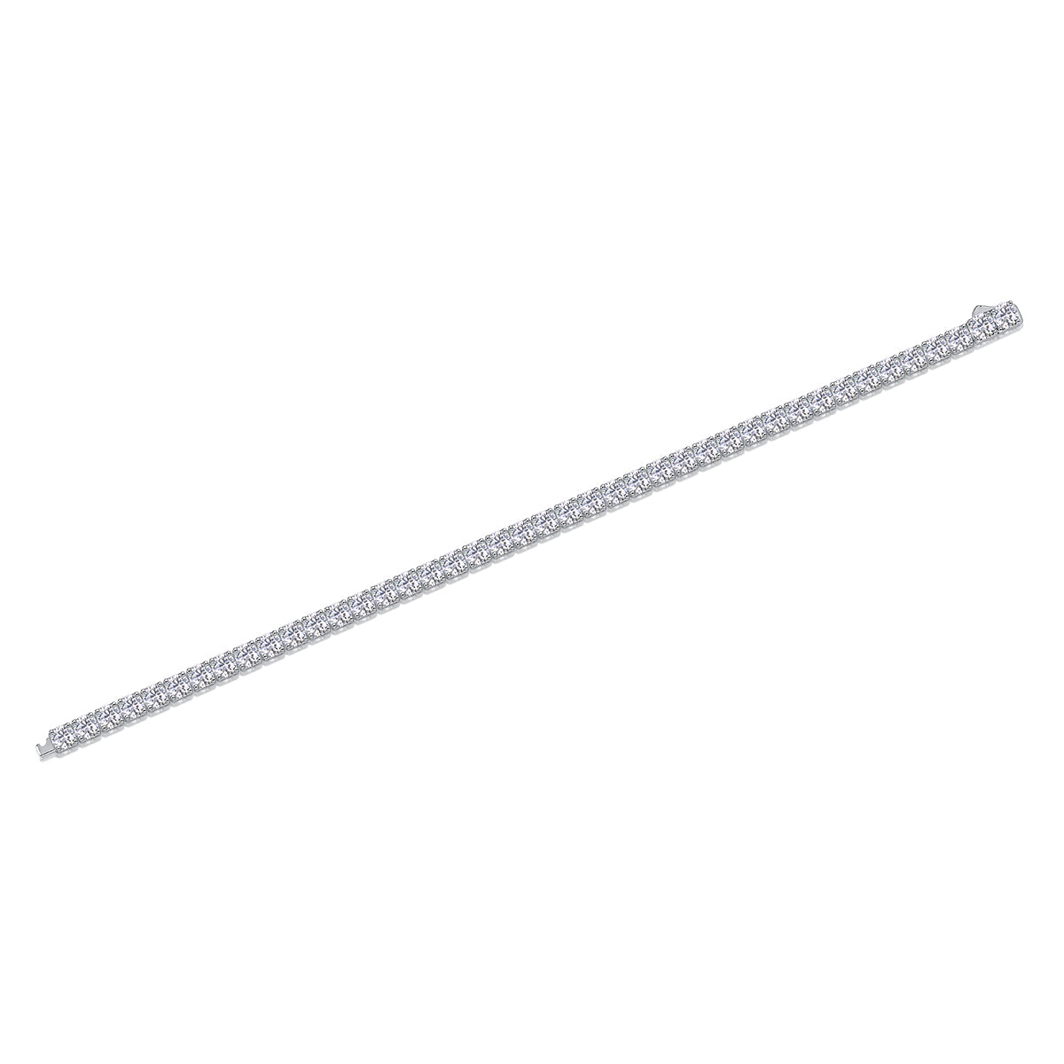 Moissanite Diamond S925 Sterling Silver Bracelet