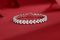 Luxury Moissanite Tennis Bracelet - 925 Sterling Silver