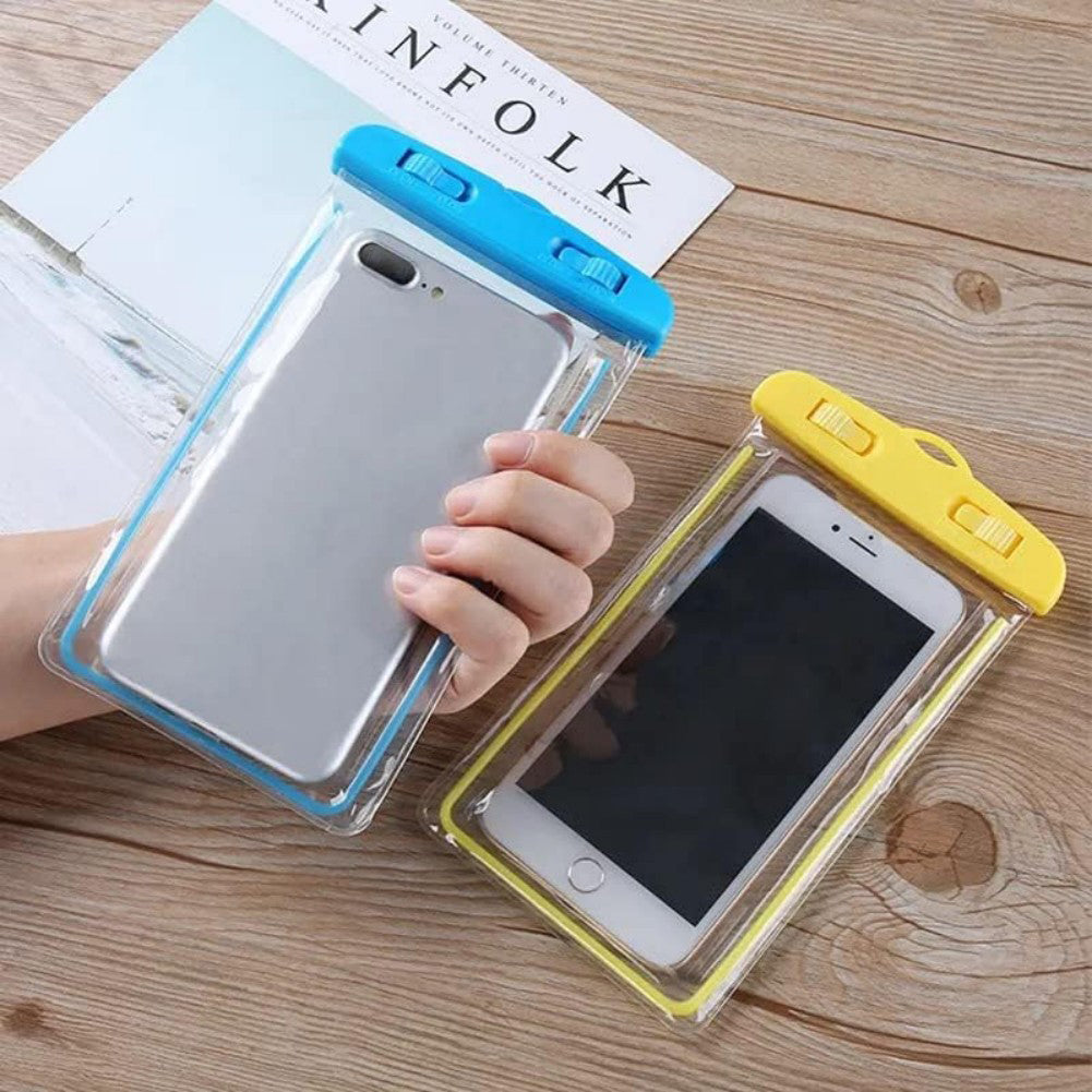 Waterproof Phone Pouch (2-Pack) - Universal Dry Bag for Swimming & Water Sports