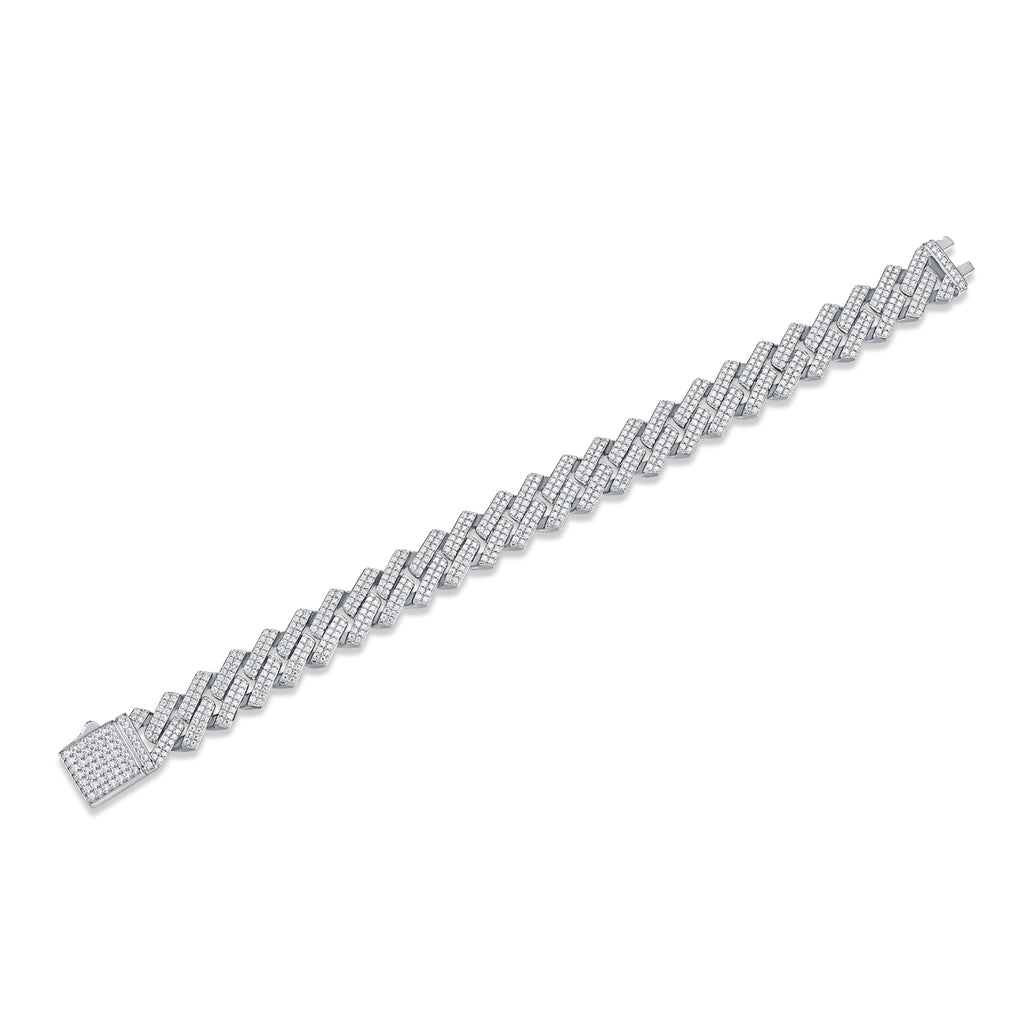 Luxury Moissanite Tennis Bracelet - 925 Sterling Silver