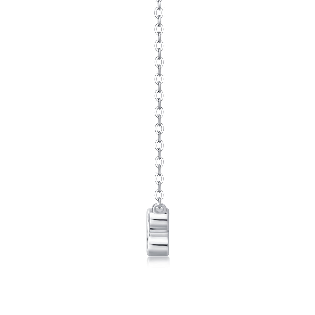 Moissanite White Dew Pendant Necklace