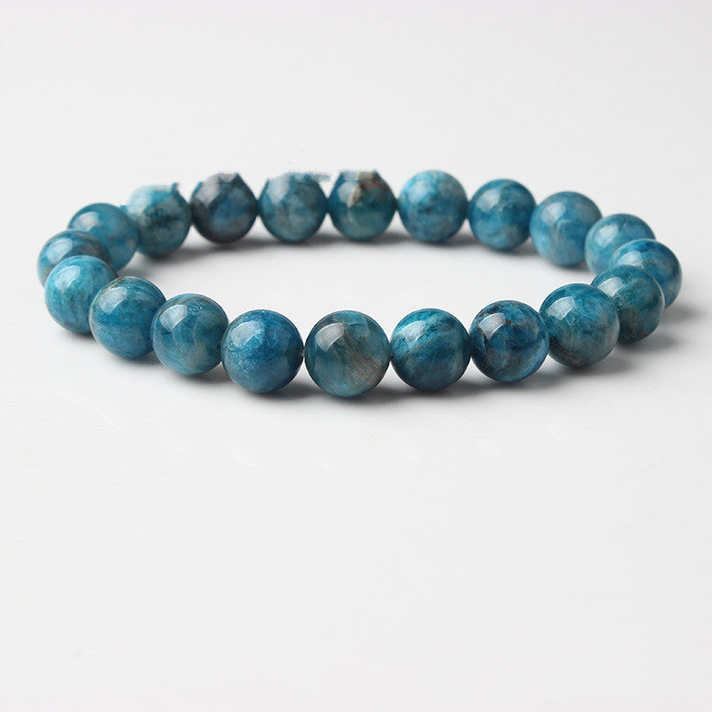 Unisex Natural Blue Apatite Bracelets