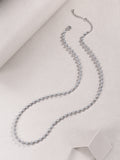 Heart to Heart Moissanite Pendant Necklace – S925 Sterling Silver with Platinum Plating