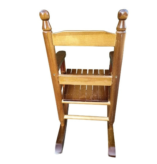 Children's Oak Rocking Chair - Indoor/Outdoor