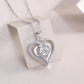 1 Carat Moissanite Necklace - S925 Sterling Silver Platinum-Plated with Chain