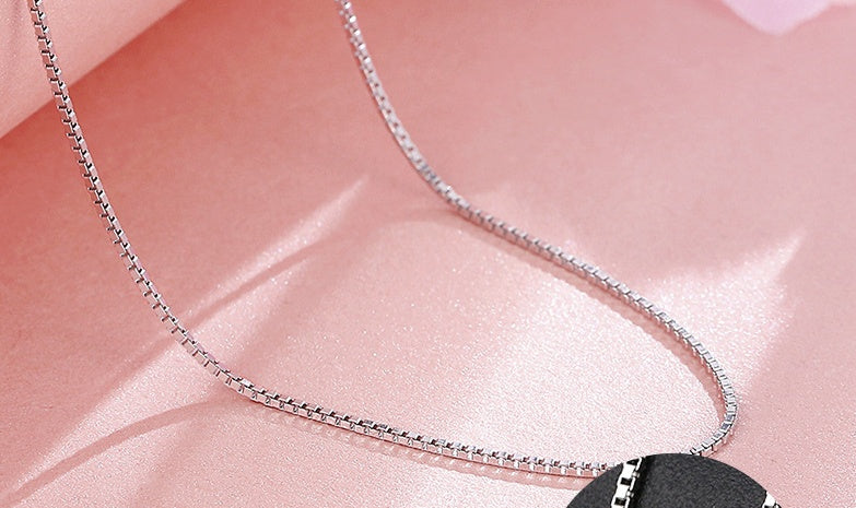 S925 Sterling Silver Necklace - 8 Styles and 2 Sizes to Choose From