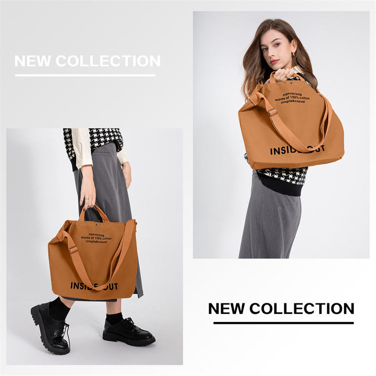 Large Capacity Canvas Tote Bag - Stylish & Durable