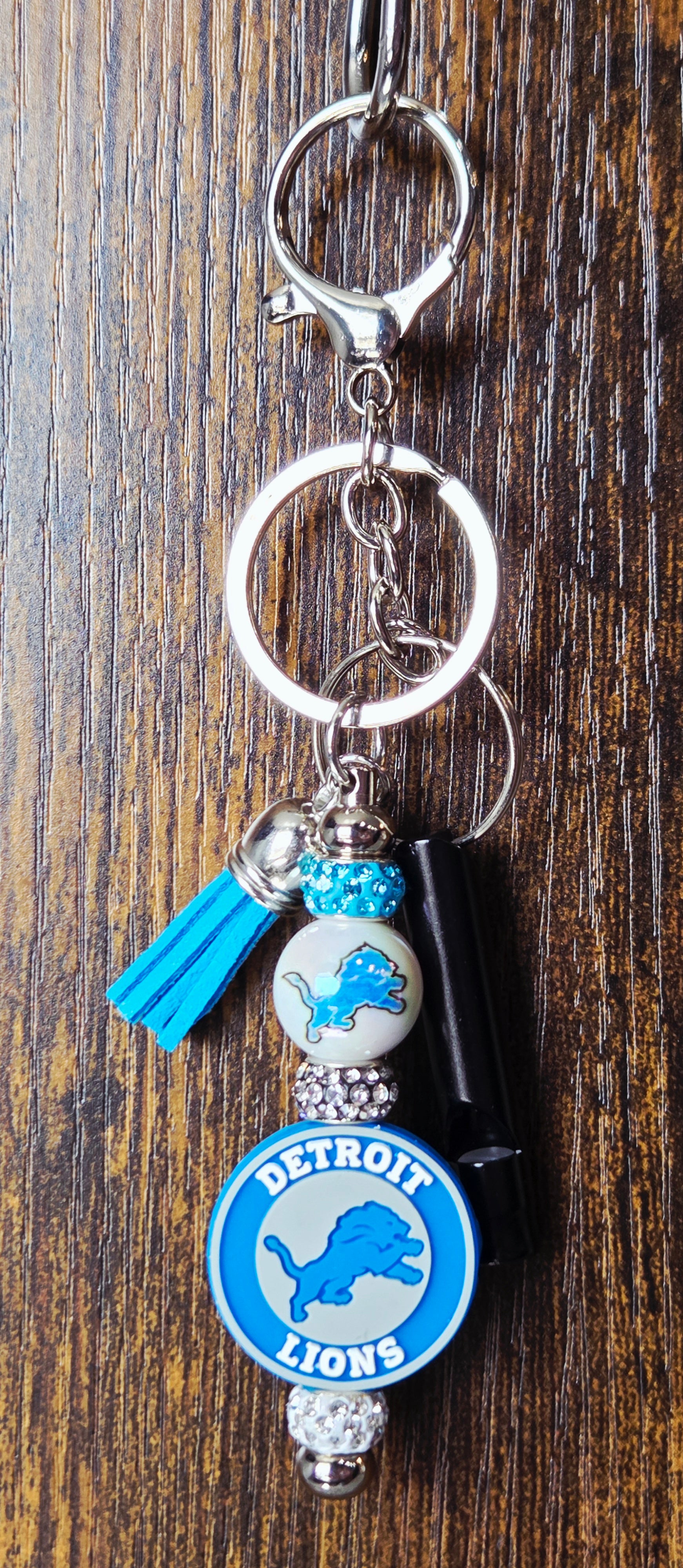 Handcrafted Sports Team Keychains - MLB, NFL & College Teams