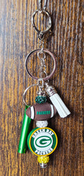 Handcrafted Sports Team Keychains - MLB, NFL & College Teams