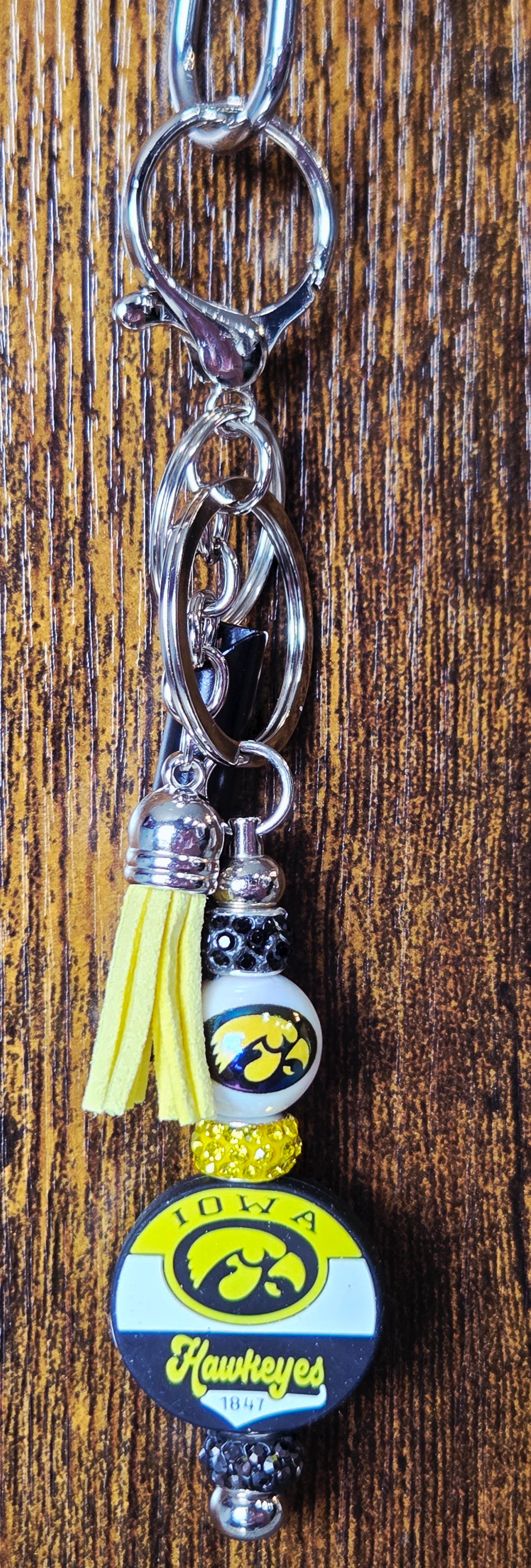 Handcrafted Sports Team Keychains - MLB, NFL & College Teams