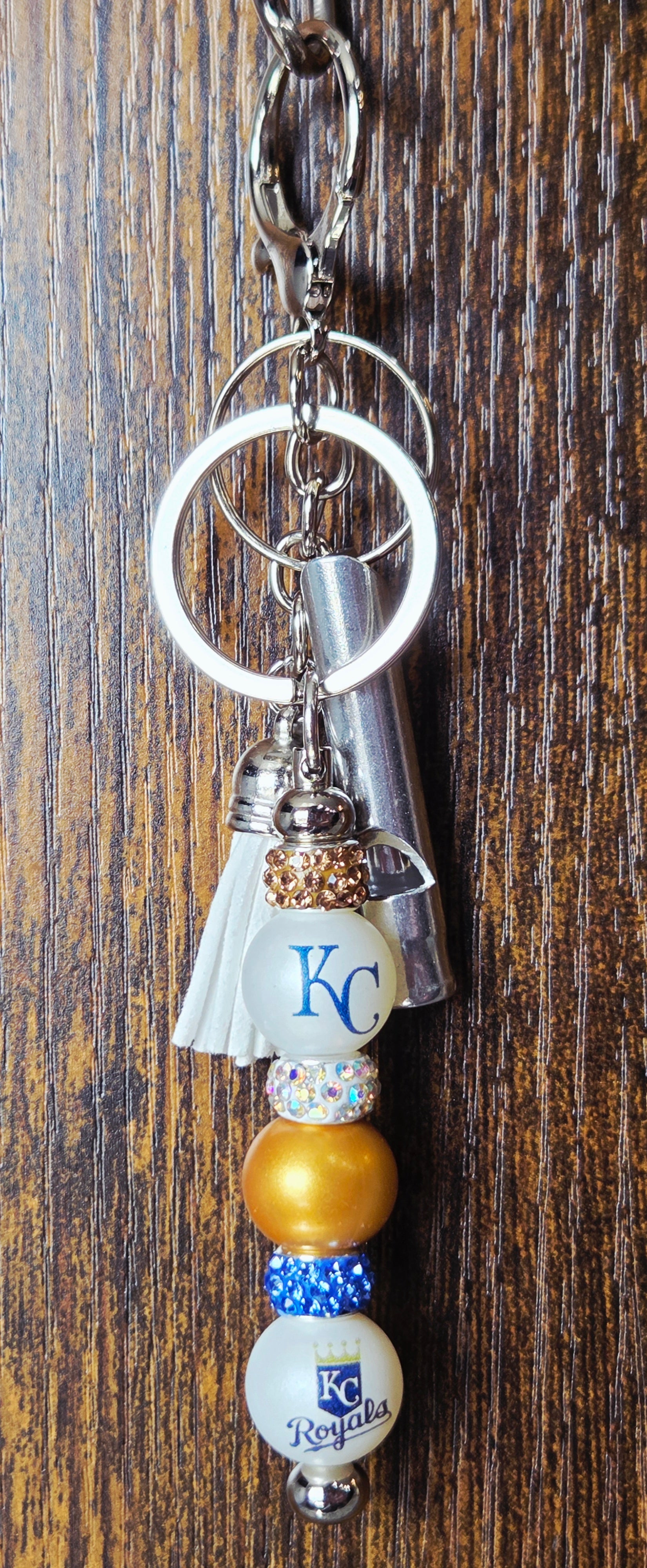 Handcrafted Sports Team Keychains - MLB, NFL & College Teams