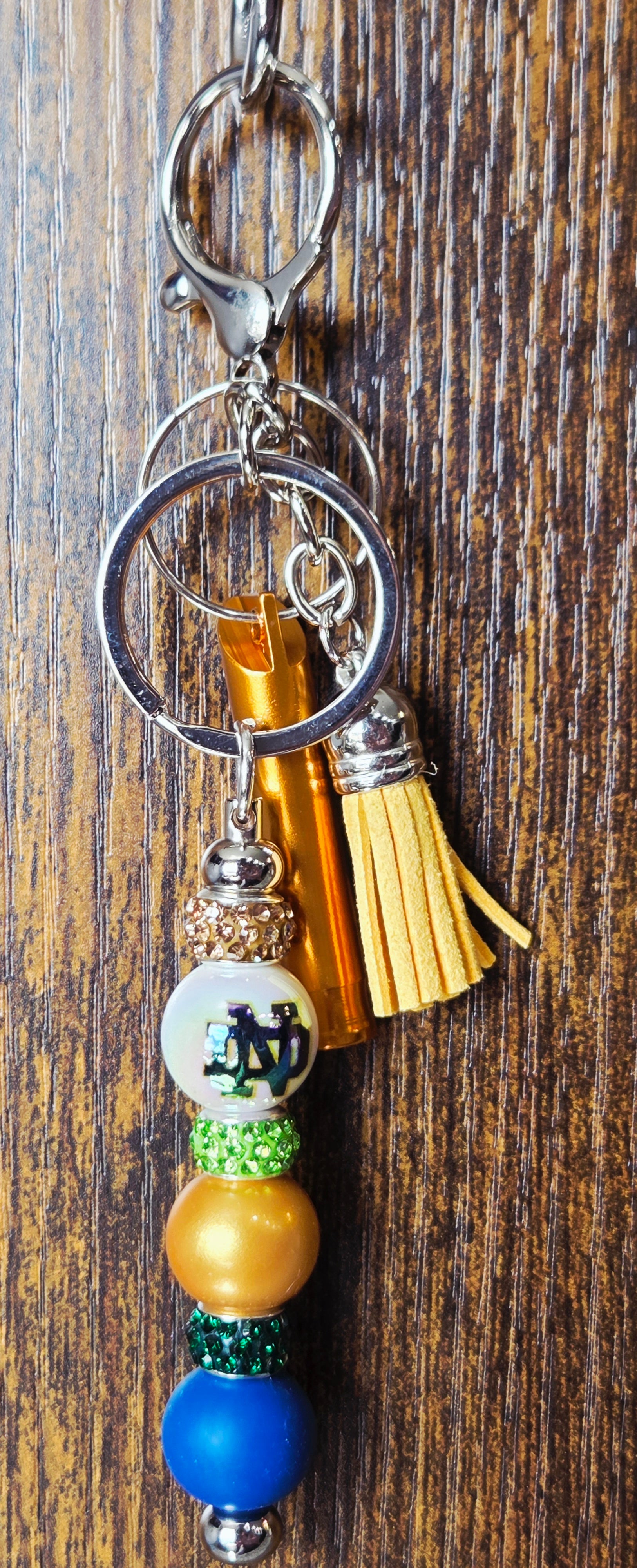 Handcrafted Sports Team Keychains - MLB, NFL & College Teams