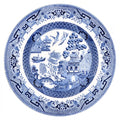 Willow Blue Bread & Butter Plate by Churchill - Georgian Shape England China