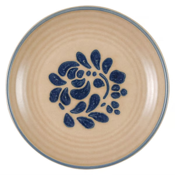 Pfaltzgraff Folk Art 7" Salad Plate - USA Backstamp Stoneware