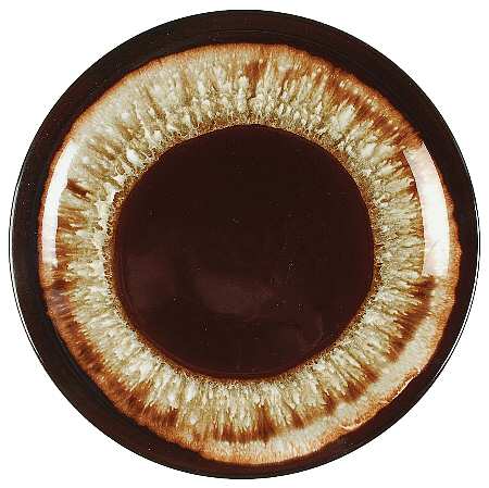 Pfaltzgraff Gourmet Brown 7" Salad Plate - Discontinued Stoneware