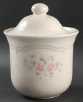 Pfaltzgraff Tea Rose Medium Canister with Lid - Stoneware