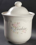 Pfaltzgraff Tea Rose Cookie Jar with Lid - Stoneware