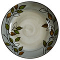 Pfaltzgraff Rustic Leaves Dinner Plate - Green, Gold & White
