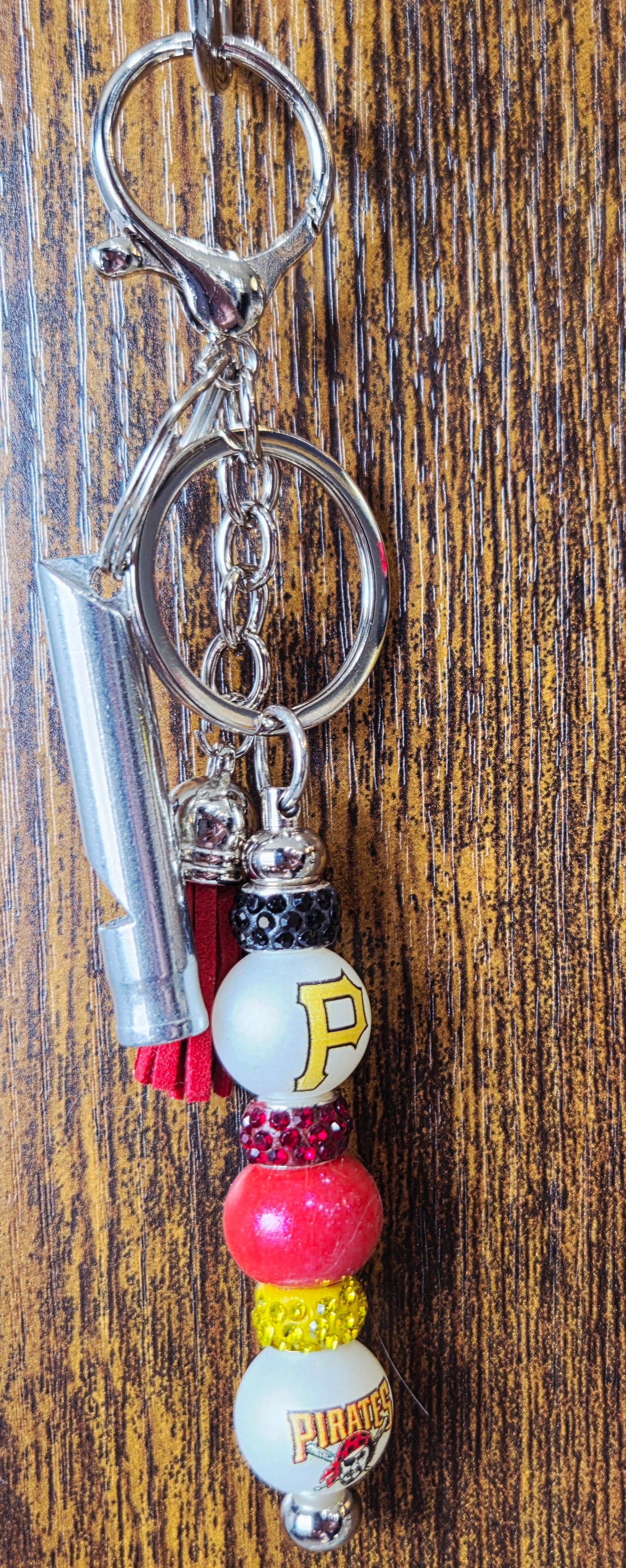 Handcrafted Sports Team Keychains - MLB, NFL & College Teams