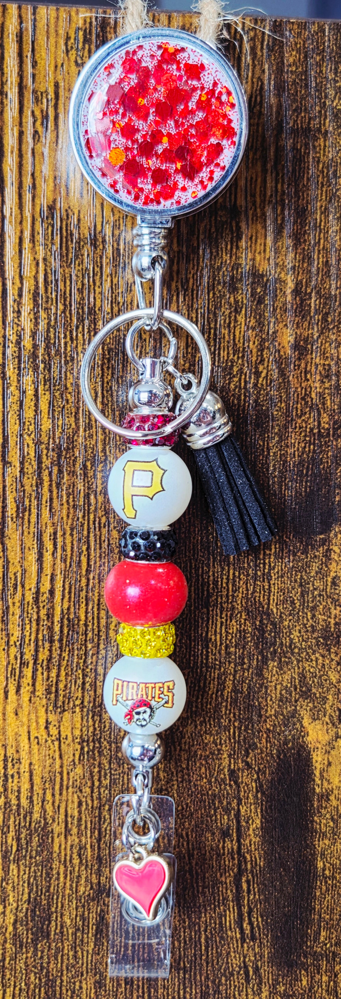 Handcrafted Sports Team Retractable Badge Lanyards - MLB, NFL & College Teams