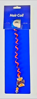 Illinois Illini 6" Hair Coil with Logo Charm – NCAA Licensed