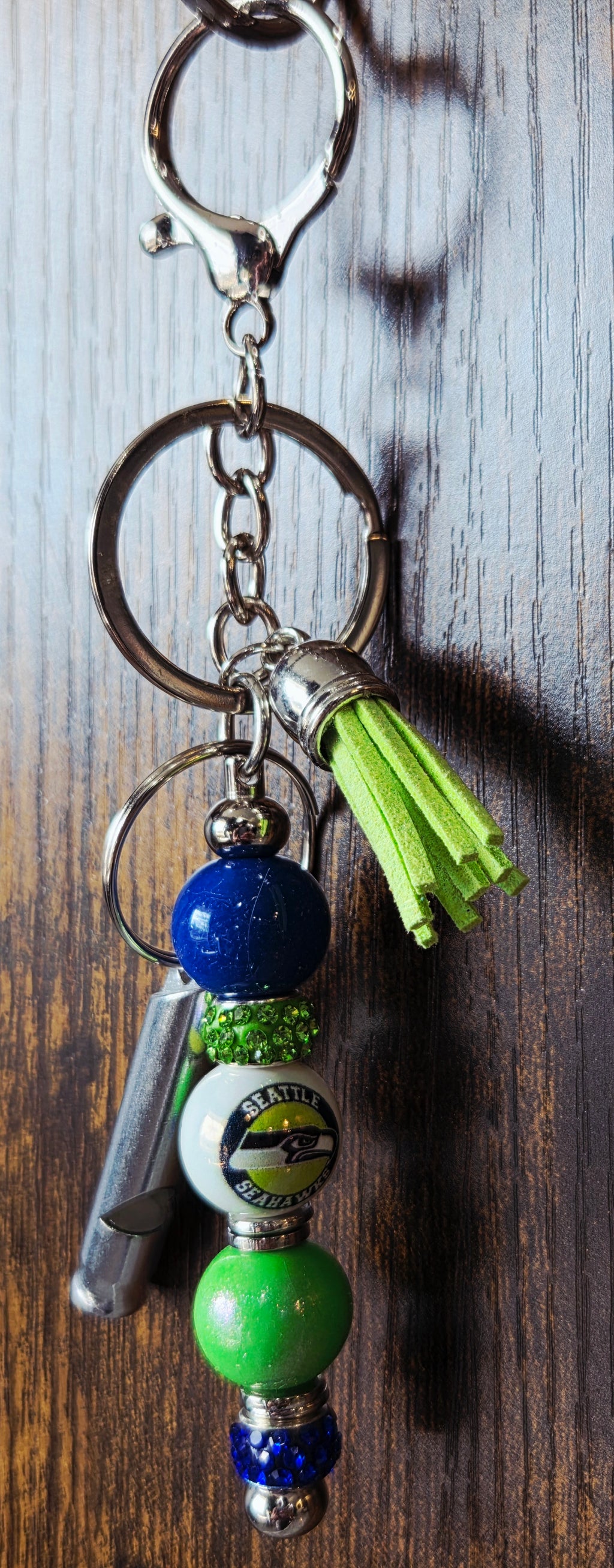 Handcrafted Sports Team Keychains - MLB, NFL & College Teams