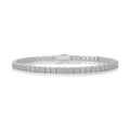 Piano Poet Moissanite Tennis Bracelet – S925 Sterling Silver