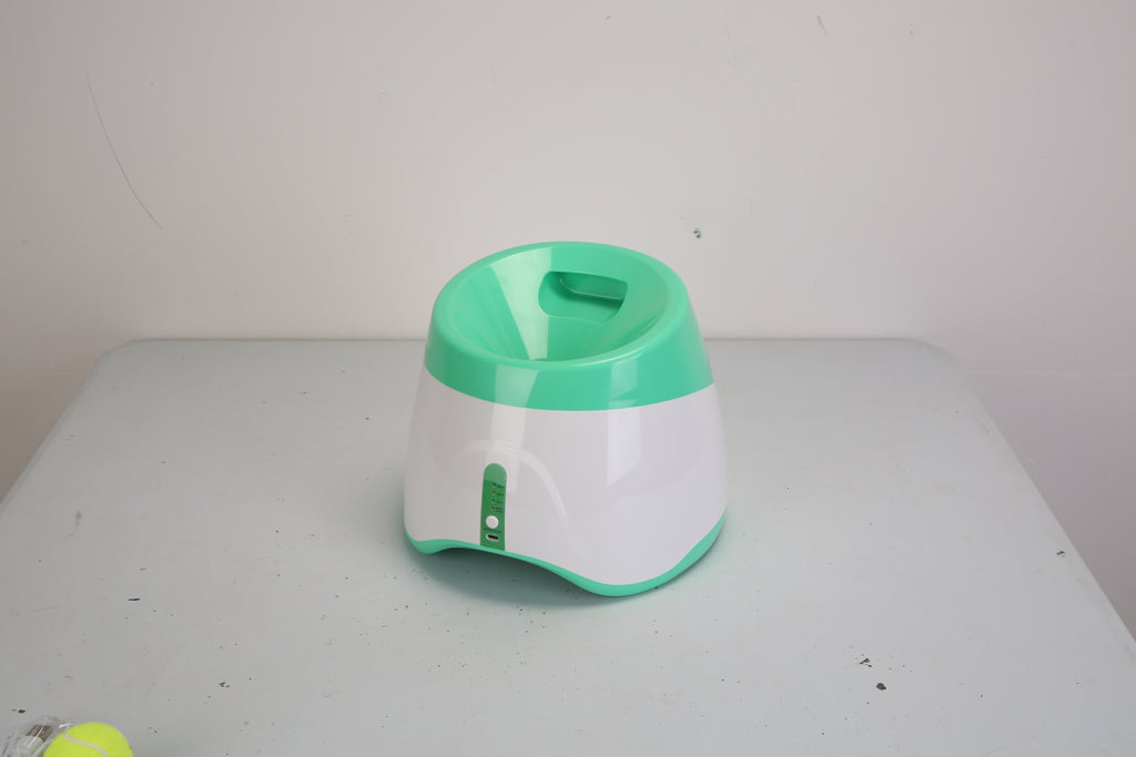 Automatic Dog Ball Launcher with 6 Tennis Balls - Rechargeable Fetch Machine